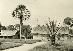 Mission station of Ovan, in Gabon