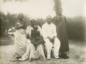 Christian family, in Gabon