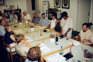 Demokratikonference i Danmark, 1995. Udenlandske gæster til Landsstyremødet i DSM: Pastor Kamini Kanto Roy har ordet