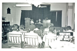 Arabic morning church service at Christ Church on Bahrain