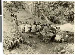 Reconstruction of a mill, Ayra, Ethiopia, 1939