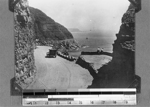 Viewing platform on Chapman's Peak Road, South Africa