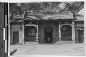 Temple in Hong Kong, China, ca.1920