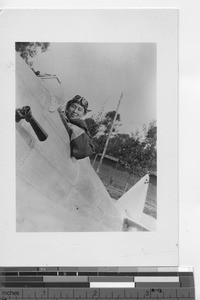 A Chinese pilot in China, 1942