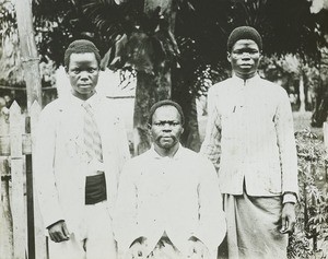 Teachers, Congo, ca. 1900-1915