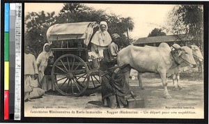 Traveling to the districts, India, ca.1920-1940