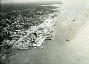 Harbour of Douala, in Cameroon