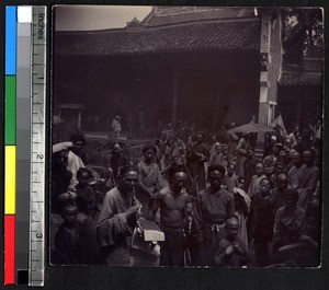 Bright Eyes festival, Sichuan, China, ca.1906