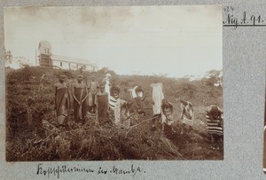 Boarding school girls in Mamba, Mamba, Tanzania, ca.1900-1912