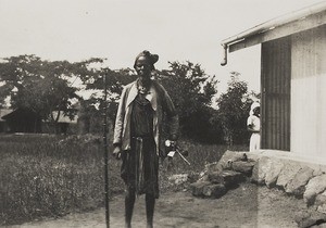 Man under illusions, Nigeria, ca. 1936