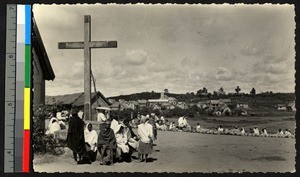 Village reception, Madagascar, ca.1920-1940