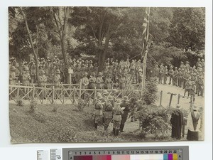 Outdoor Service, India, ca.1910