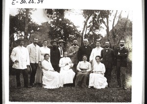 Missionsgeschwister in Bali Neujahr 1911