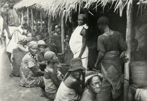 Christian women, in Gabon