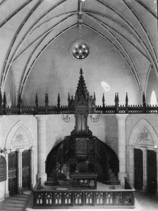 Inside of Noumea church