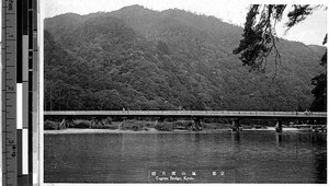 Togetsu bridge, Kyoto, Japan, ca. 1920-1940