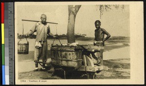 Water sellers, China, ca.1920-1940