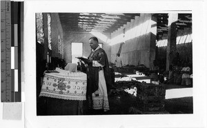 Chaplain at an Army Hospital, Belgian Congo, Africa, October 1942