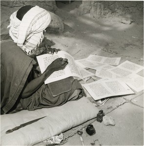 Garona, muslim writer, in Cameroon