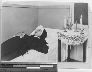 The death of Sister Anastasia at Fushun, China, 1941