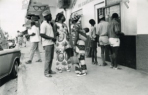 People in the street, in Cameroon