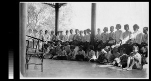 Group of children served by students of Yenching University, Beijing, China, ca.1930