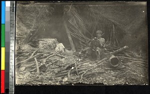 Mountain basket maker, Sichuan, China, ca.1900-1920