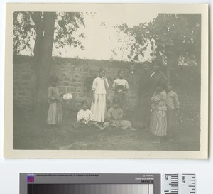 Mission School boarders, Pune, ca.1888-1922