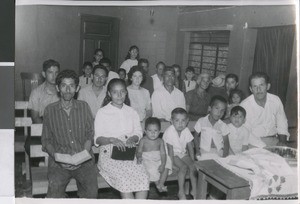 The Congregation of the Montemorelos Church of Christ, Montemorelos, Mexico, 1965