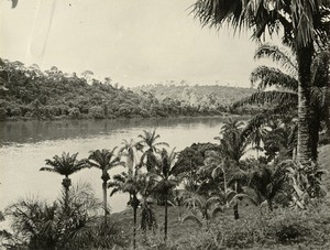 River Ogooue, near Lambarene, in Gabon