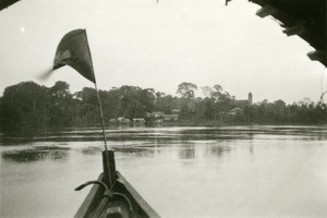 Mission station of Ngomo, in Gabon