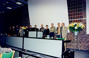 General assembly at Nyborg Strand on January 1999. The Board