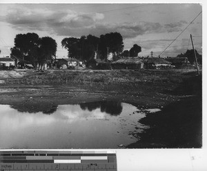 A Korean settlement at Fushun, China, 1938