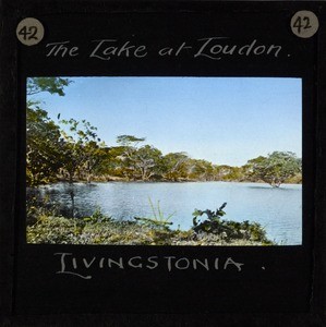 "The Lake at Loudon, Livingstonia", Malawi, ca.1910