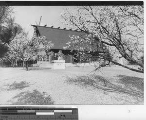 Shinto Shrine at Fushun, China, 1940