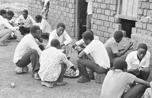 Karagwe Diocese, Tanzania. Nkwenda Bible School, started in 1982. The three year Evangelist Edu