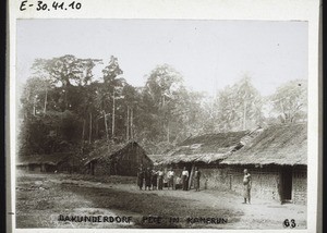 Bakundedorf 'Pete' in Kamerun