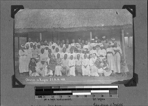 Christians, Rungwe, Tanzania, ca. 1902-1904