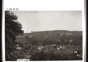 Atakpame, seen from the Bremen Mission