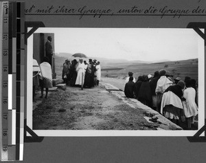 Before the marriage ceremony, South Africa East, 1933