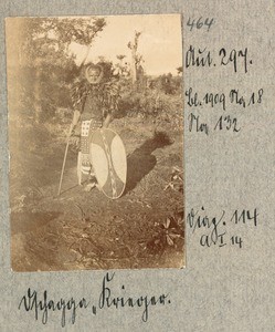 Chagga warrior, Tanzania, ca.1901-1909