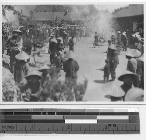 Corpus Christi celebration at Fushun, China, 1930