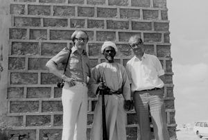 Thorkild Græsholt and Jørgen Nørgaard Pedersen in Oman 1979