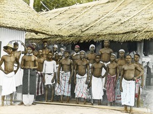 Male Group, Calabar, Nigeria, ca. 1930-1940