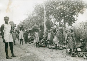 Bamum market, in Cameroon