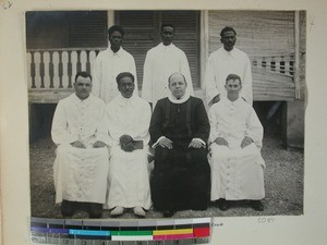 Gabriel Loubiens's ordination, Toliara (?), Madagascar