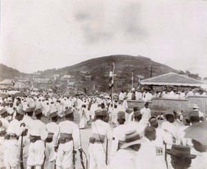 Fair for children organized by the government, in Madagascar