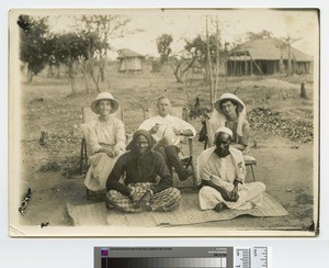 Group photograph, Domasi, Malawi, ca.1920-1929