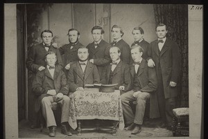 Class portrait of the 2nd Class 1865