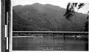 Togetsu bridge, Kyoto, Japan, ca. 1920-1940